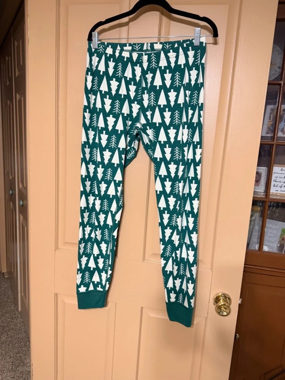 Green Tree Print Long Sleeve Pj set